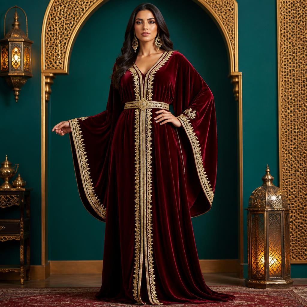 Kaftans at Taj Deira Fashion